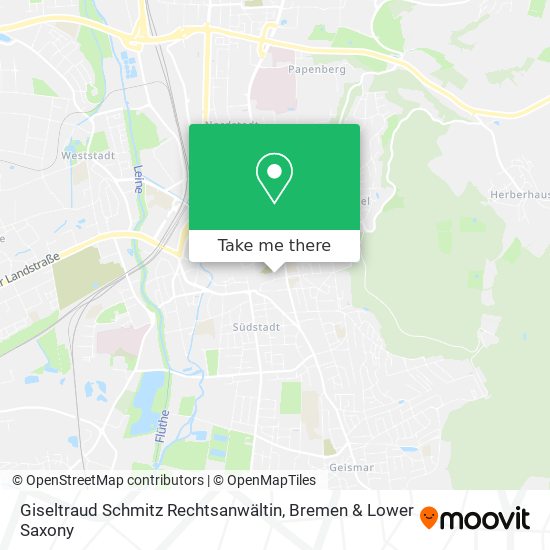 Giseltraud Schmitz Rechtsanwältin map