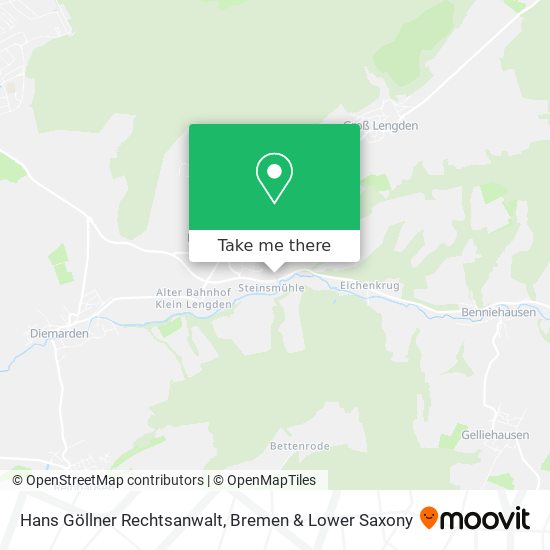 Hans Göllner Rechtsanwalt map