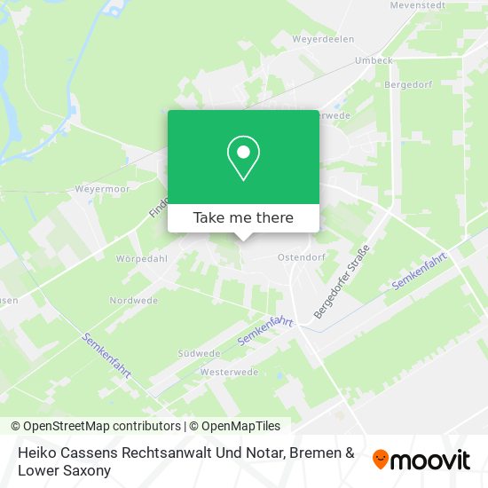 Heiko Cassens Rechtsanwalt Und Notar map