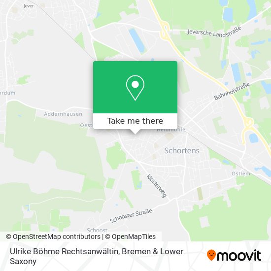 Ulrike Böhme Rechtsanwältin map