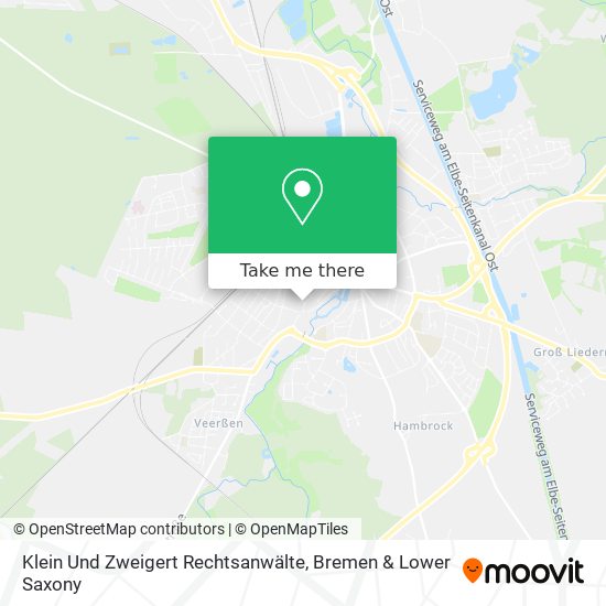 Klein Und Zweigert Rechtsanwälte map
