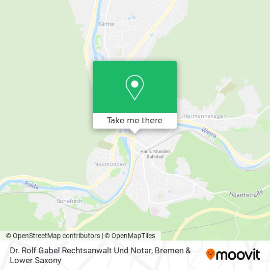 Dr. Rolf Gabel Rechtsanwalt Und Notar map