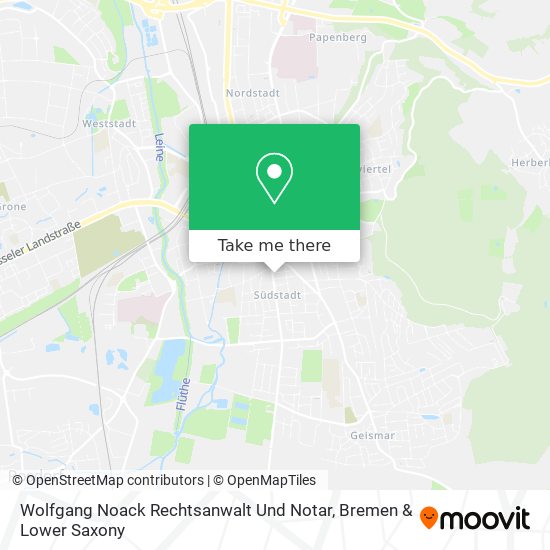 Wolfgang Noack Rechtsanwalt Und Notar map