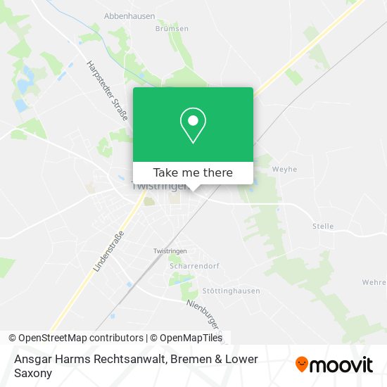 Ansgar Harms Rechtsanwalt map