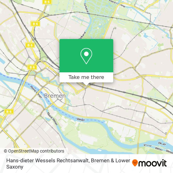 Hans-dieter Wessels Rechtsanwalt map