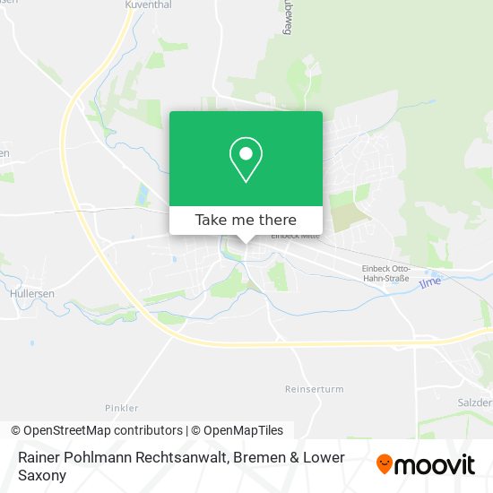 Rainer Pohlmann Rechtsanwalt map