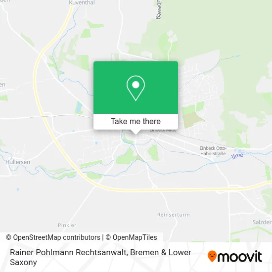 Rainer Pohlmann Rechtsanwalt map