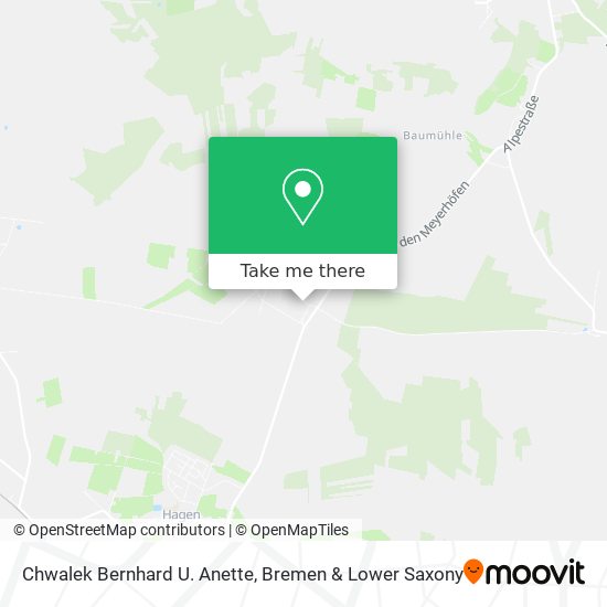Chwalek Bernhard U. Anette map