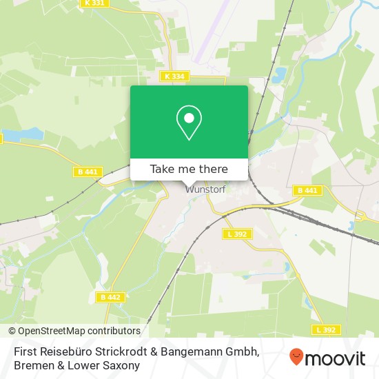 First Reisebüro Strickrodt & Bangemann Gmbh map