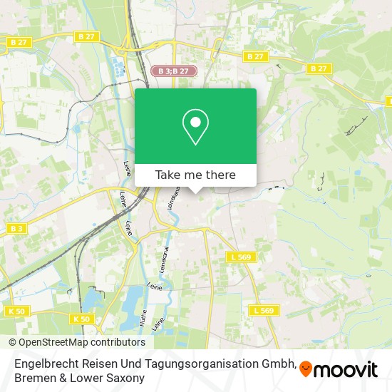 Engelbrecht Reisen Und Tagungsorganisation Gmbh map