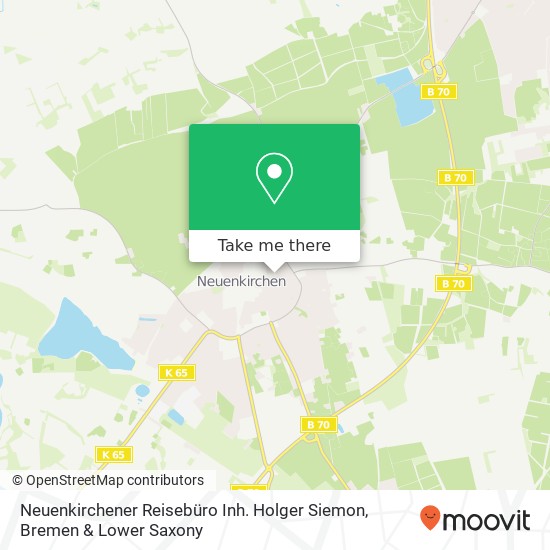 Neuenkirchener Reisebüro Inh. Holger Siemon map