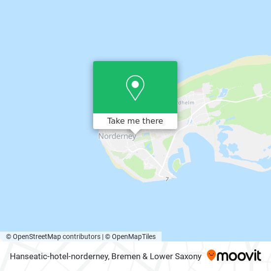 Hanseatic-hotel-norderney map