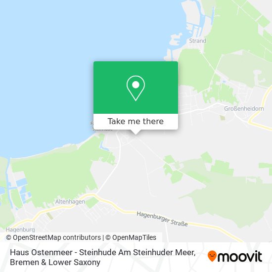 Haus Ostenmeer - Steinhude Am Steinhuder Meer map