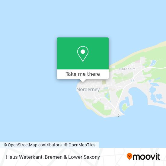 Haus Waterkant map