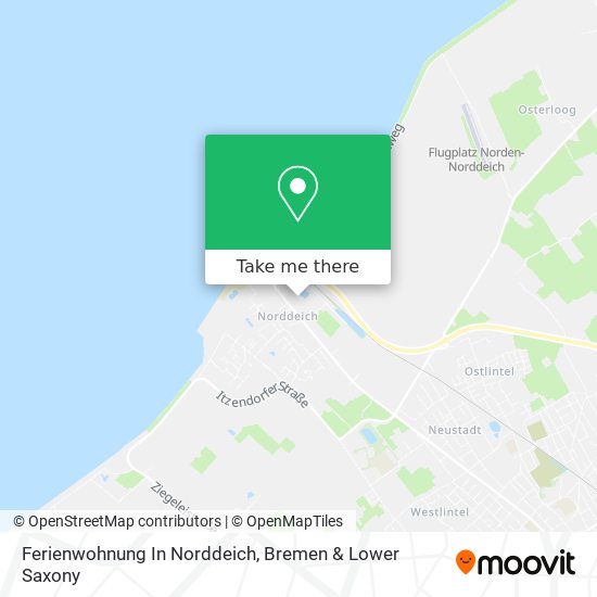 Ferienwohnung In Norddeich map