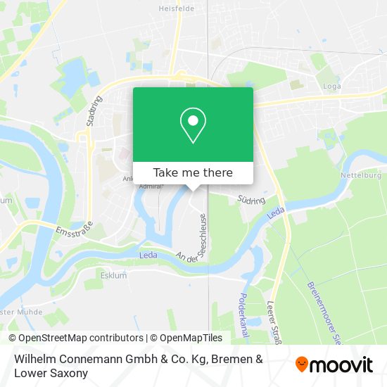 Wilhelm Connemann Gmbh & Co. Kg map