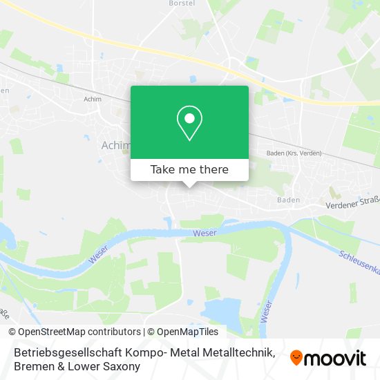 Betriebsgesellschaft Kompo- Metal Metalltechnik map