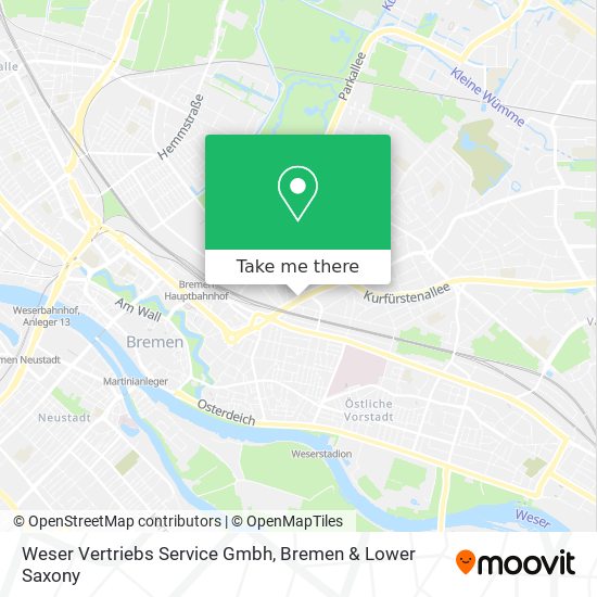 Weser Vertriebs Service Gmbh map