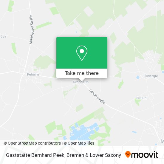 Gaststätte Bernhard Peek map