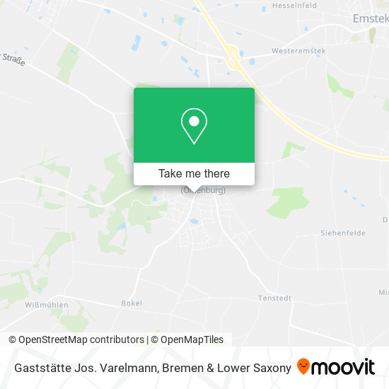 Gaststätte Jos. Varelmann map