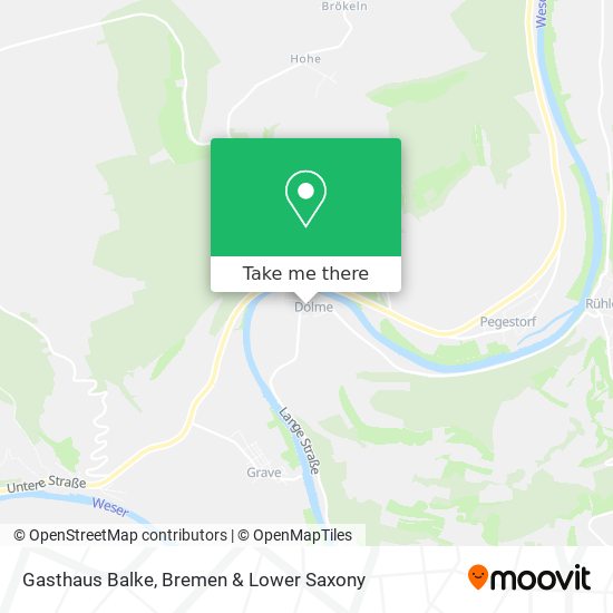 Gasthaus Balke map