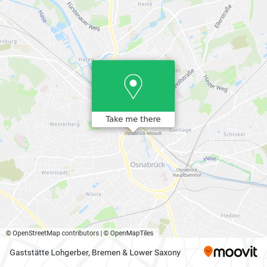 Gaststätte Lohgerber map