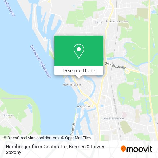 Hamburger-farm Gaststätte map