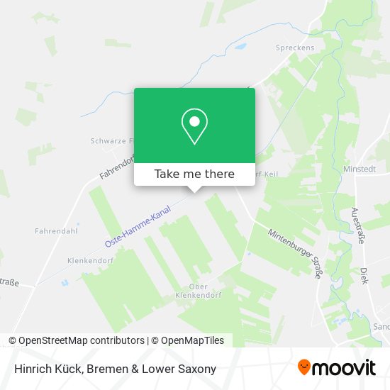 Hinrich Kück map