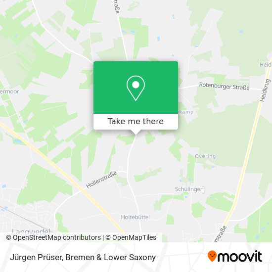 Jürgen Prüser map