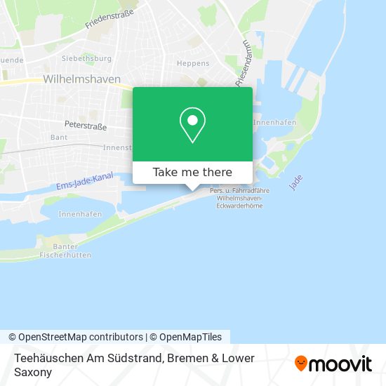 Teehäuschen Am Südstrand map