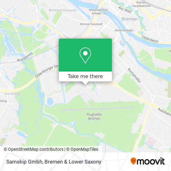 Samskip Gmbh map