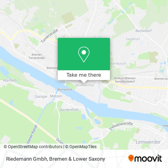 Riedemann Gmbh map