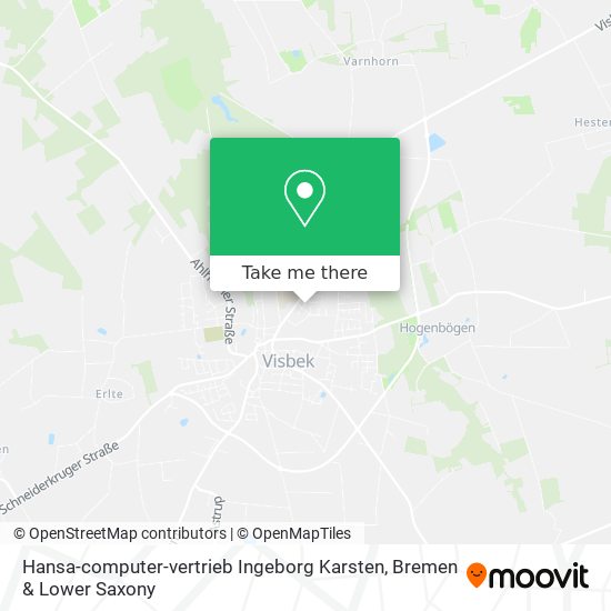 Hansa-computer-vertrieb Ingeborg Karsten map