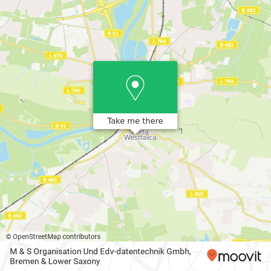 M & S Organisation Und Edv-datentechnik Gmbh map