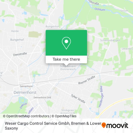 Weser Cargo Control Service Gmbh map