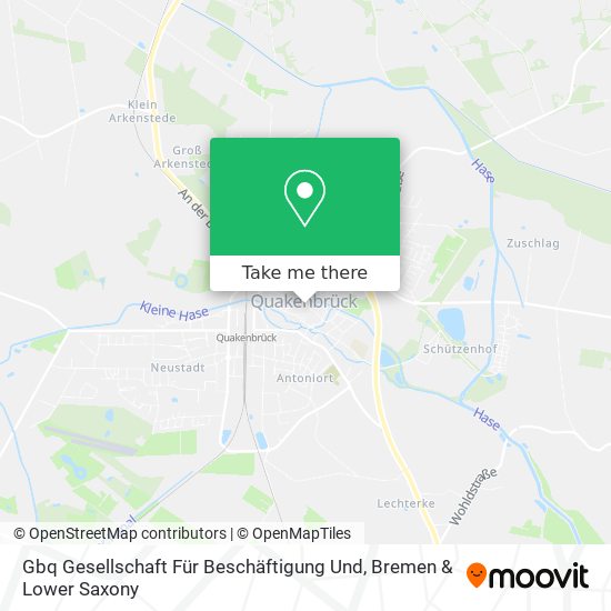 Gbq Gesellschaft Für Beschäftigung Und map
