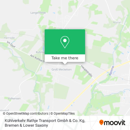 Kühlverkehr Rathje Transport Gmbh & Co. Kg map