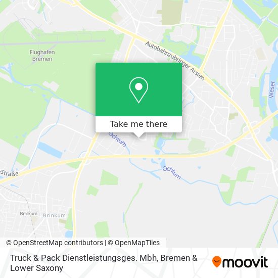 Truck & Pack Dienstleistungsges. Mbh map