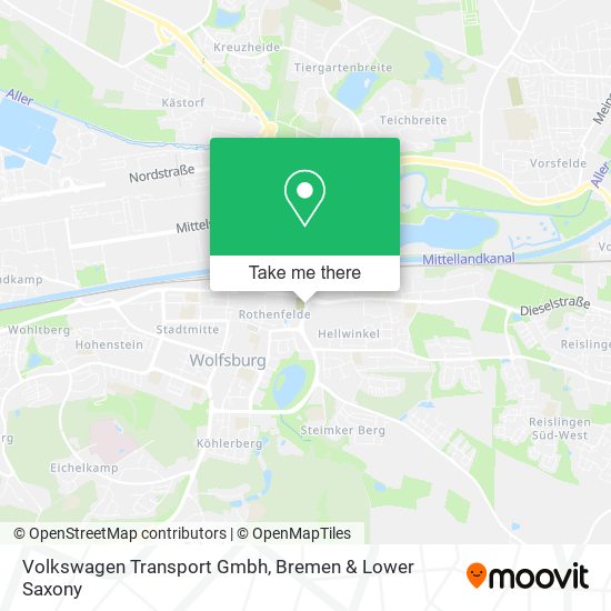 Volkswagen Transport Gmbh map