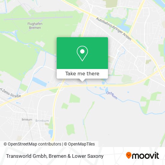 Transworld Gmbh map