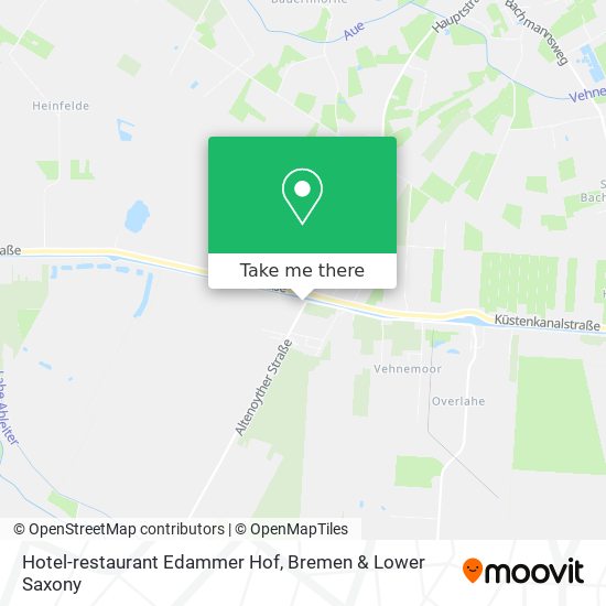 Hotel-restaurant Edammer Hof map