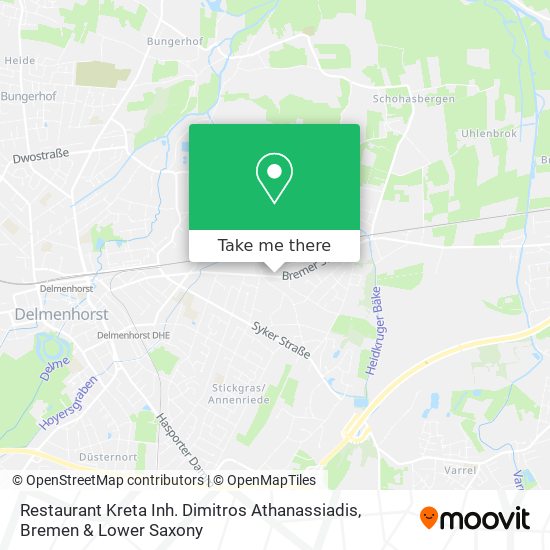 Restaurant Kreta Inh. Dimitros Athanassiadis map