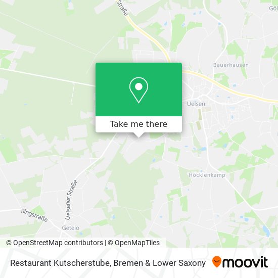 Restaurant Kutscherstube map