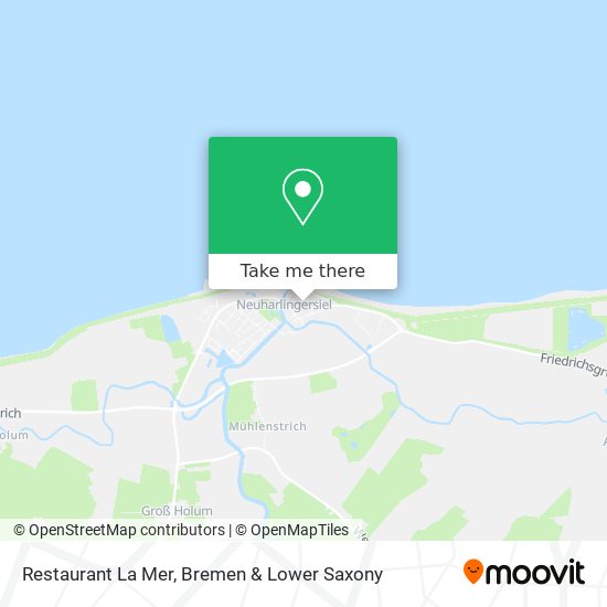 Restaurant La Mer map