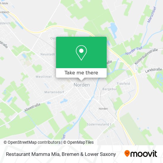 Restaurant Mamma Mia map