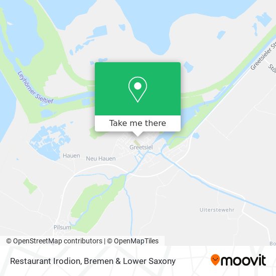 Restaurant Irodion map