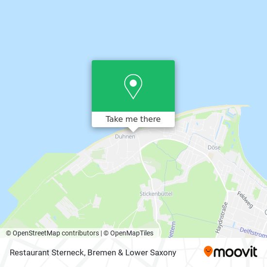 Restaurant Sterneck map