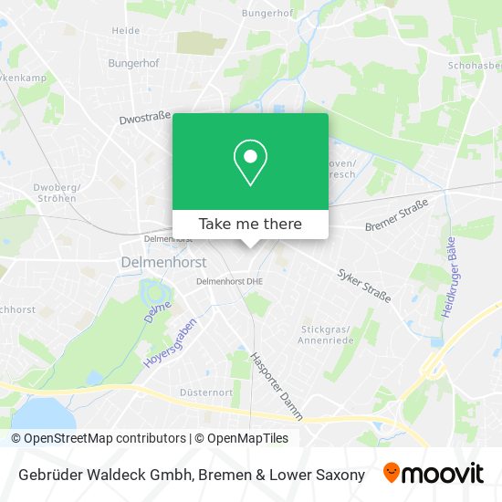 Gebrüder Waldeck Gmbh map
