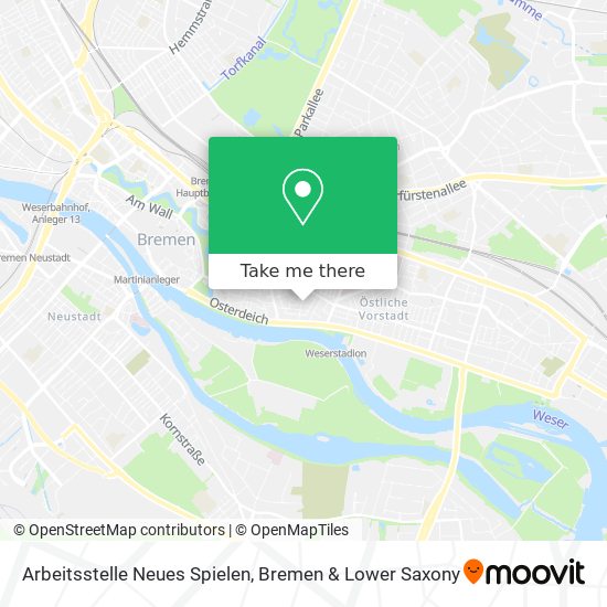 Arbeitsstelle Neues Spielen map