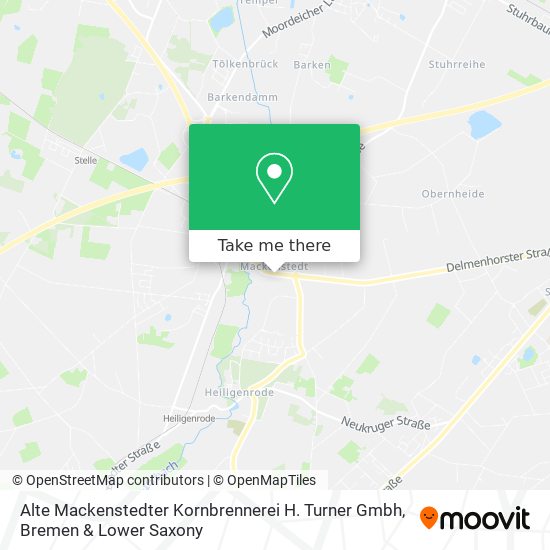 Alte Mackenstedter Kornbrennerei H. Turner Gmbh map
